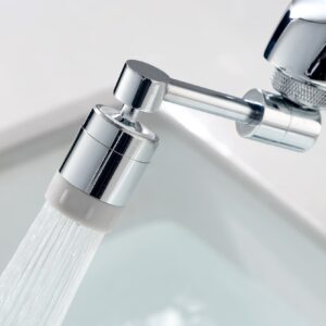 1pc Stainless Steel Faucet, Modern Plain Anti-splash Faucet For Kitchen, Bathroom