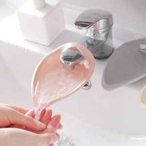 1pc Silicone Convenient Faucet Extender, Faucet Extension Water Guide Hand Wash Aid for Kids